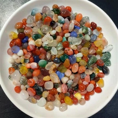Agate Tumbled Stone for Decoration