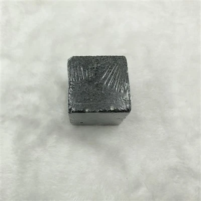 Black Natural Volcanic Cube Lava Cube Stone