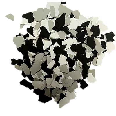 Hard Epoxy Flakes Resin Epoxy Flaeks Mica For Garage Floor Making